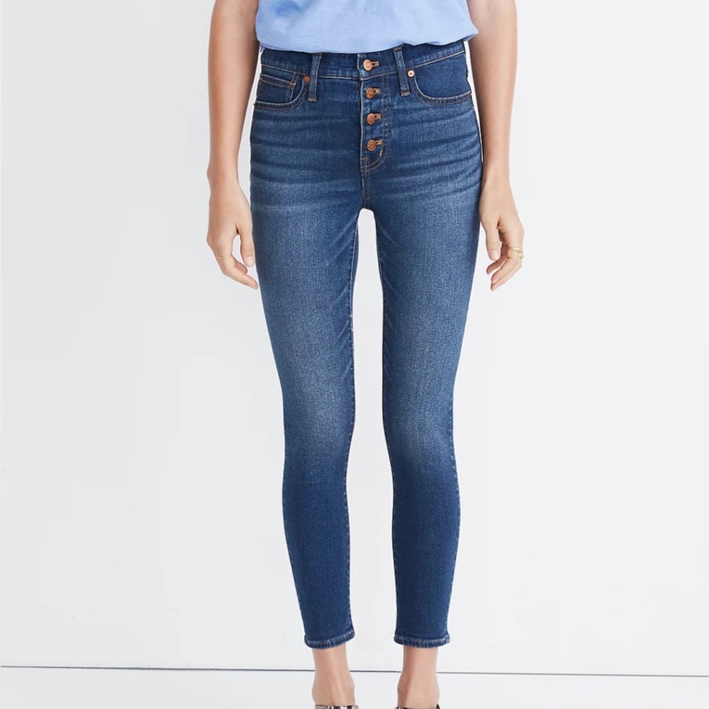 Madewell 9" Midrise Skinny Jeans